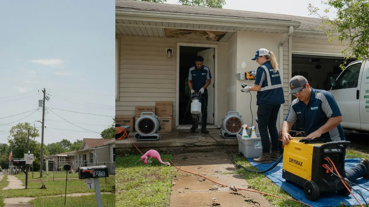 Storm Damage Water Removal in Lincoln, AL near me